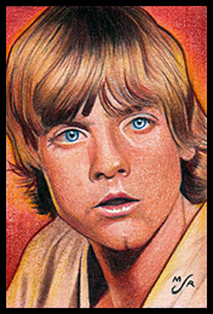 ANH Luke Sketch Card