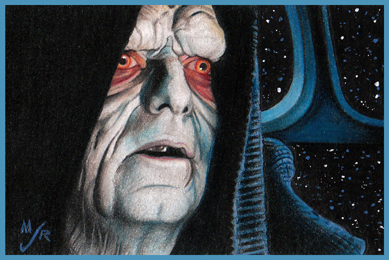 ROTJ Emperor Sketch Card