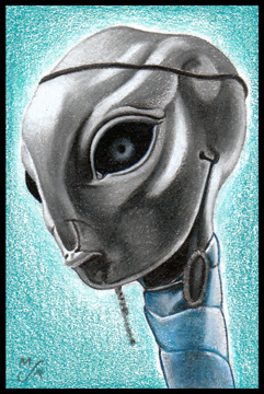 Clones Taun Wei Sketch Card