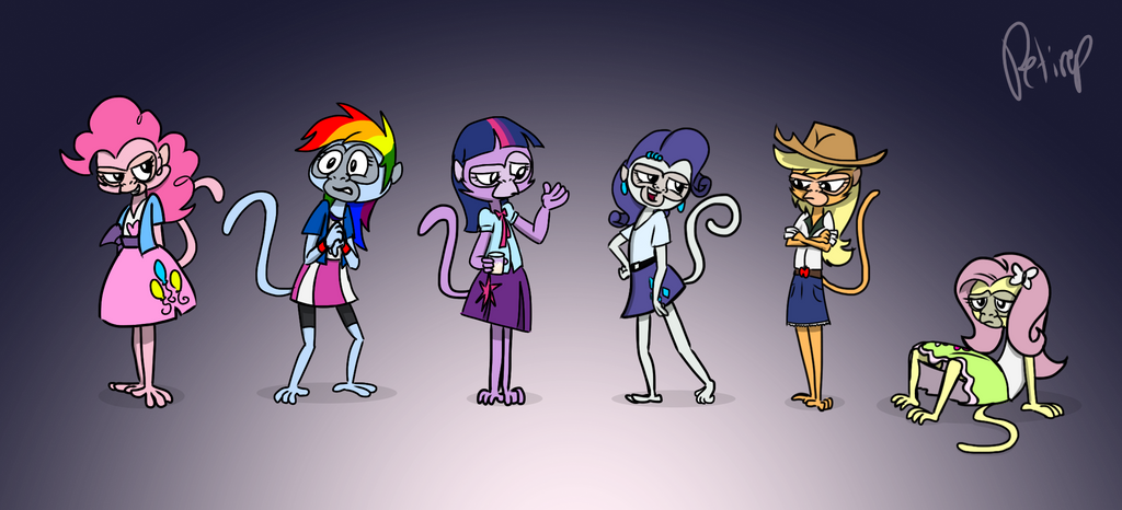 Primates Deviantart Equestria Primates by petirep on DeviantArt