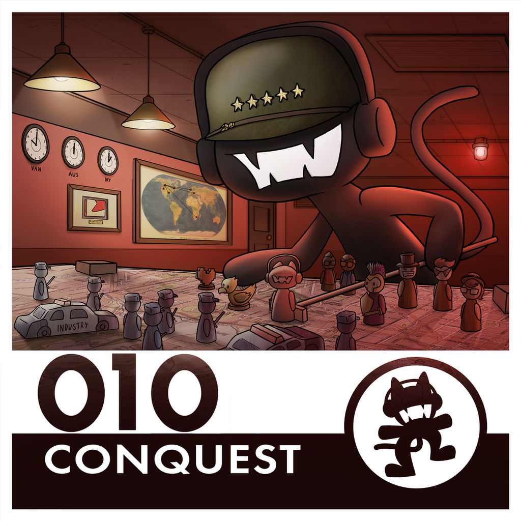 Monstercat Reimagined Album Art 010: Conquest