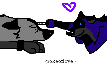 poke of love.