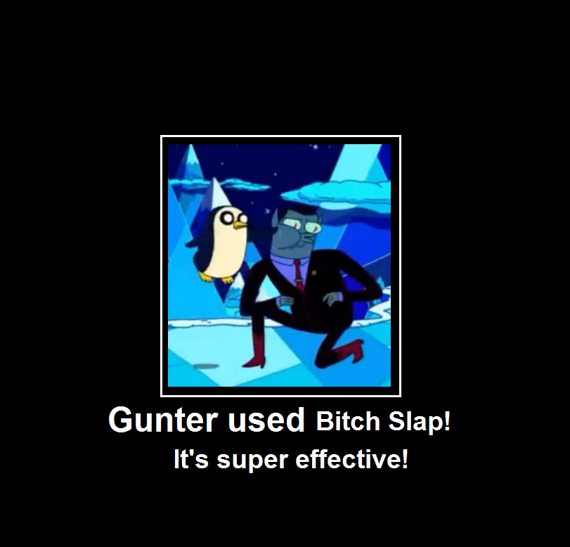 Gunter used B*tch Slap!