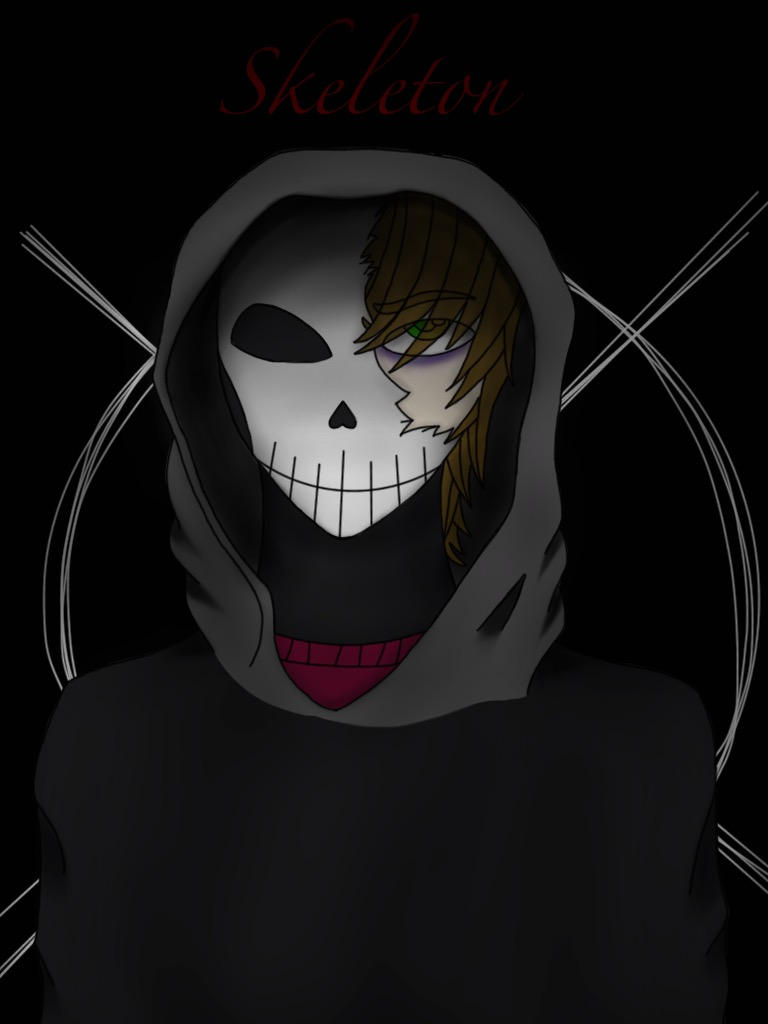 Creepypasta Skeleton OC by Cookie-Crumbz on DeviantArt