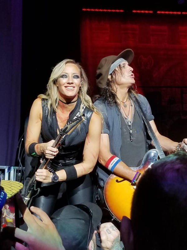 Nita Strauss And Ryan Roxie by WickedYoungGirl on DeviantArt