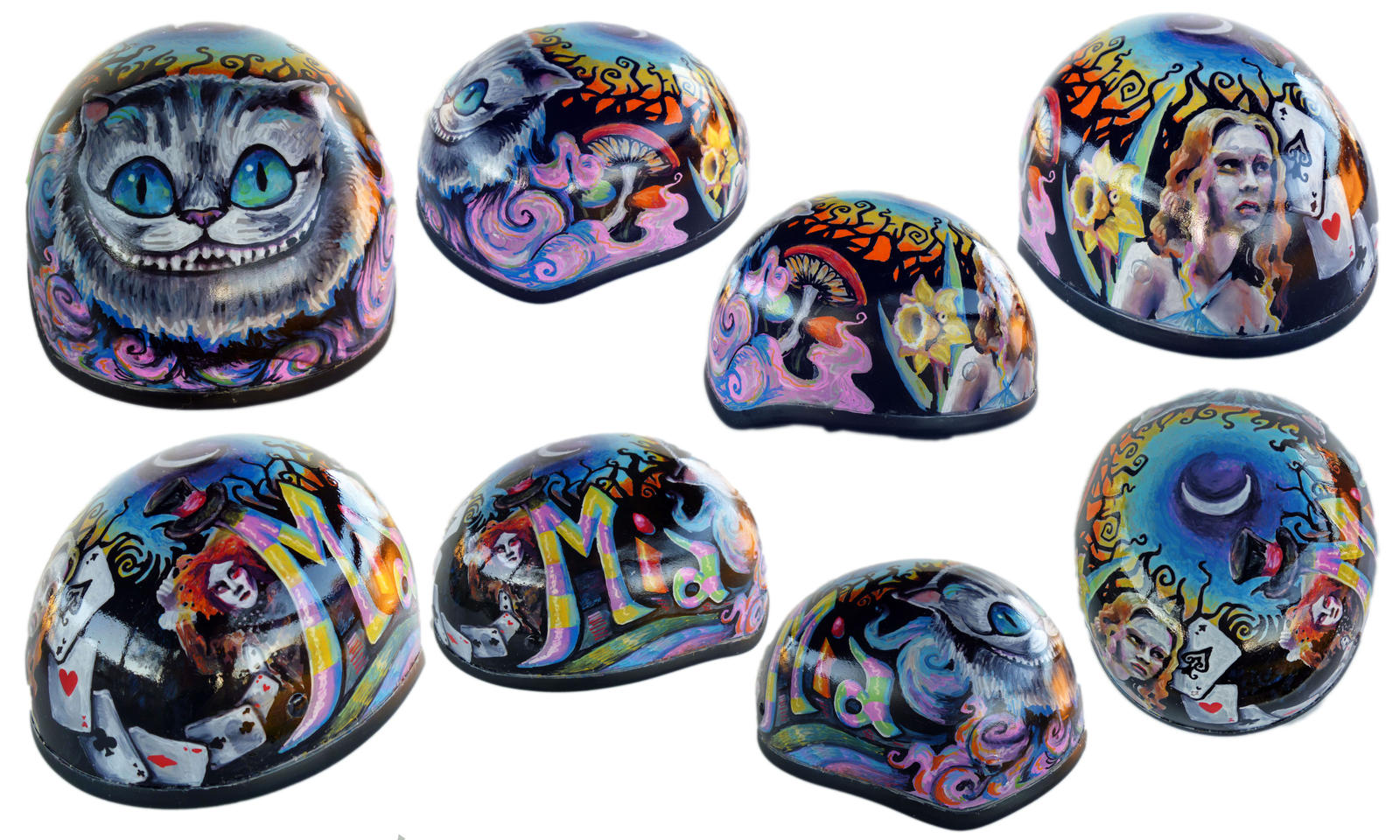 cheshire cat motorcycle helmet Moto Loot Cover for Helmet, Fun Rides and Gifts (Cover Only. Helmet Not Included) Enhance your motorcycle helmet with a trendy cat helmet cover from Ubuy Italy Cheshire Cat Hardhat: A Fun