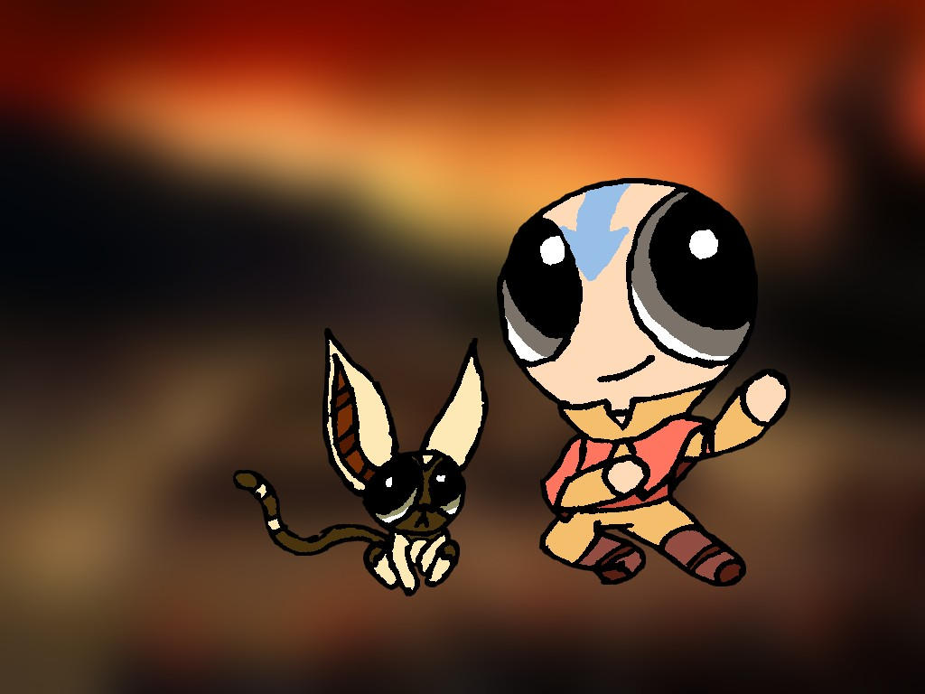 Powerpuff No. 041 Aang by Shini-Smurf on DeviantArt