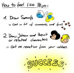 How to feel like Peyo