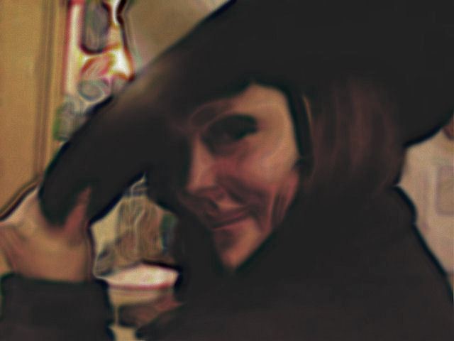 me with cowboyhat