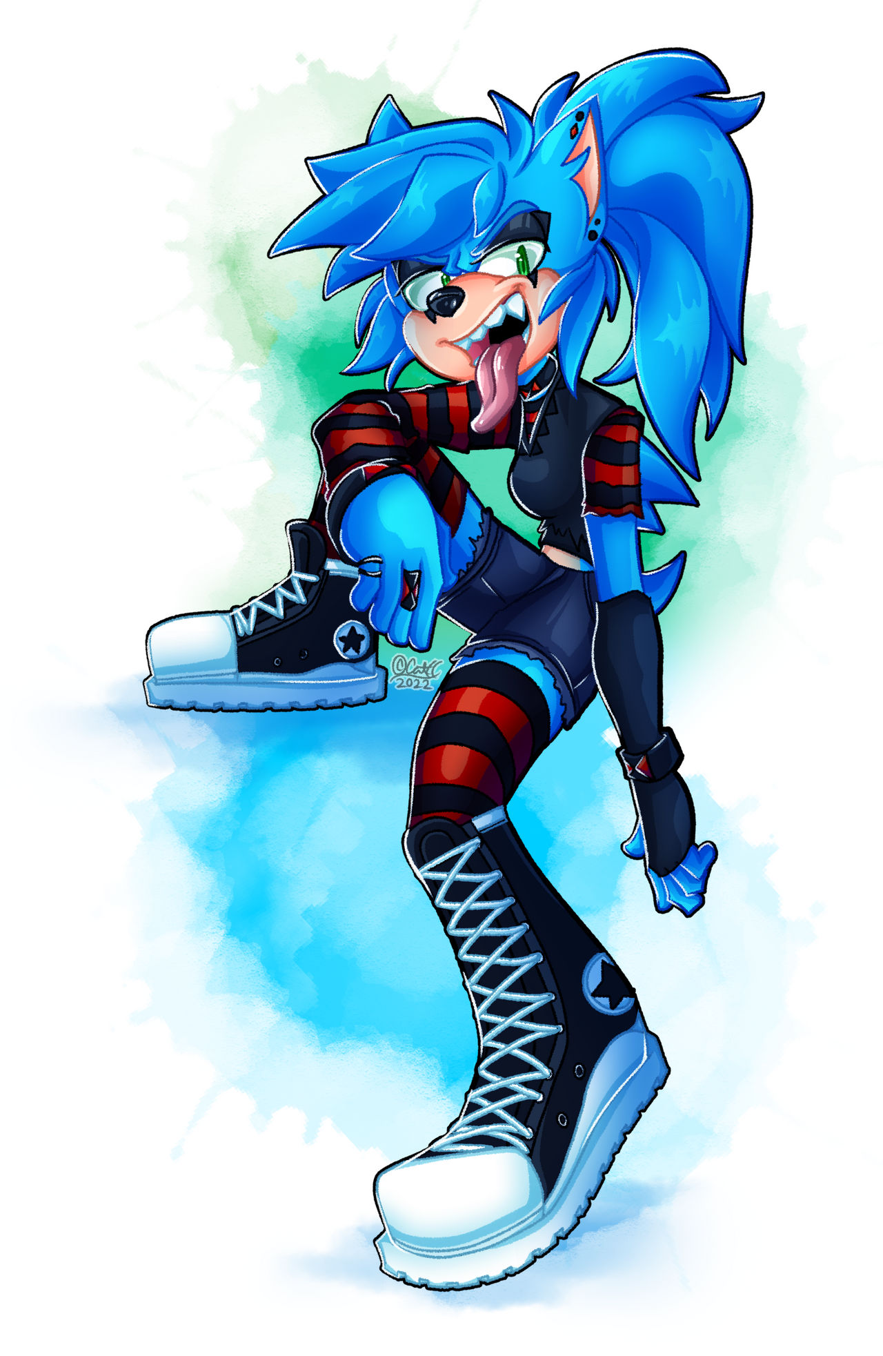 Jen by CatHedgehog on DeviantArt