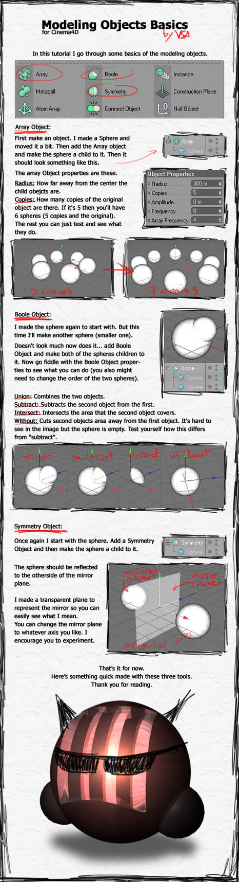 basic modeling objects by vsa-resources on DeviantArt
