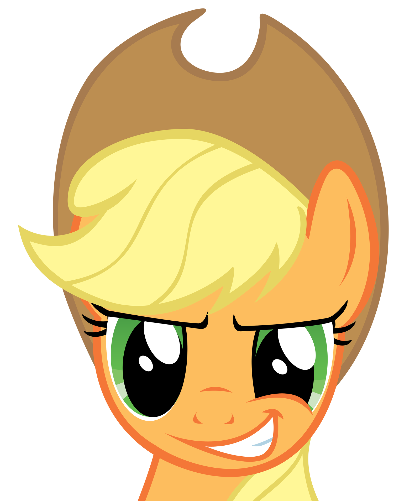 Applejack is winning by Orschmann