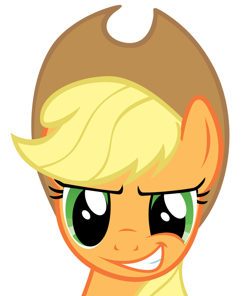 Applejack is winning by Orschmann
