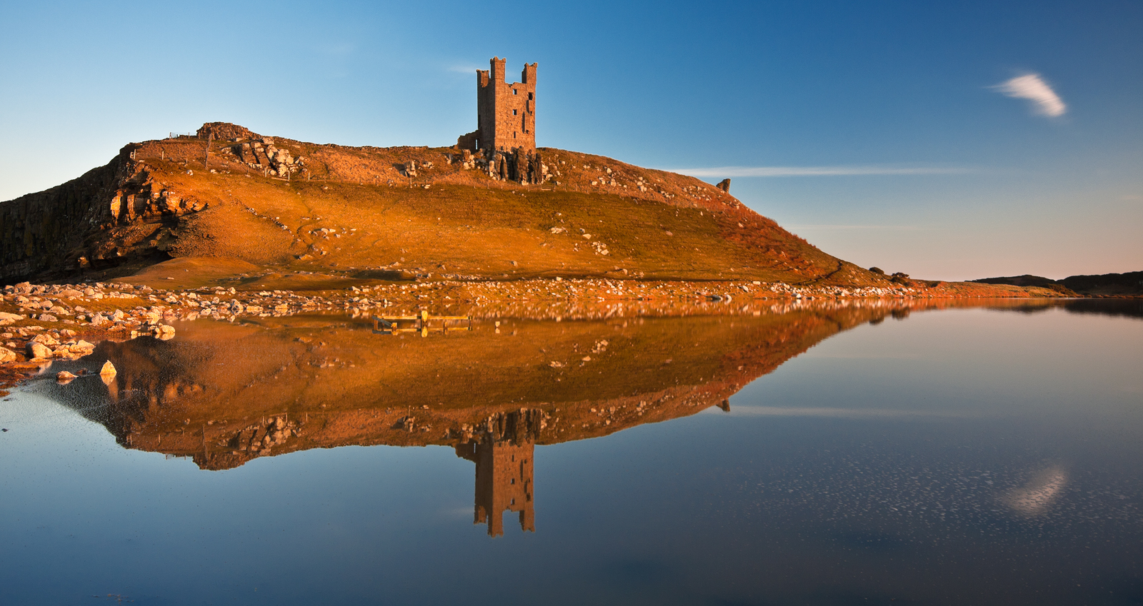 Dunstanburgh Castle Relfection