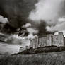 Bamburgh Castle- mono