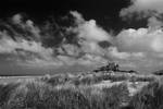 Bamburgh Castle mono by newcastlemale