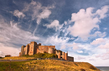 Bamburgh Castle by newcastlemale