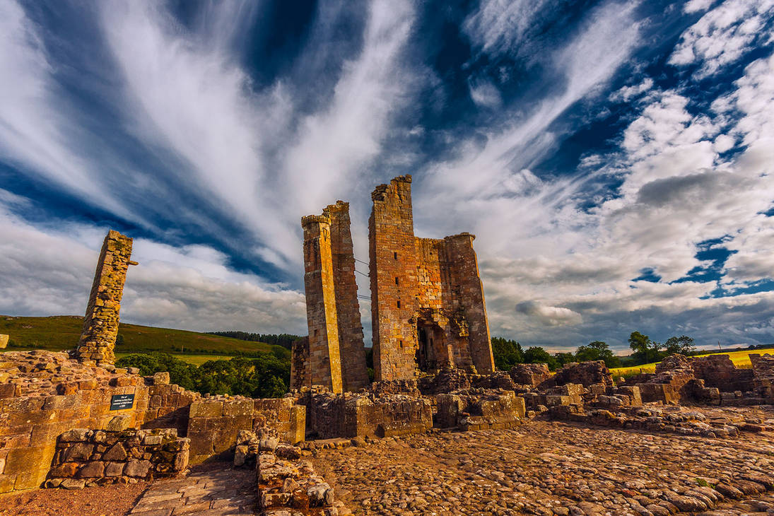 Edlingham Castle by newcastlemale