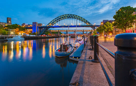 Boats on the Tyne