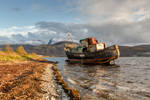 Corpach Shipwreck by newcastlemale