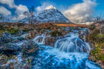 Glencoe waterfall