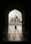 Solitude - Taj Mahal by tyt2000