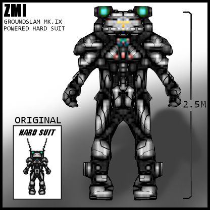 Hardsuits Deviantart ZMAF Powered Hardsuit by Evilonavich on DeviantArt