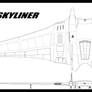 Skyliner lineart