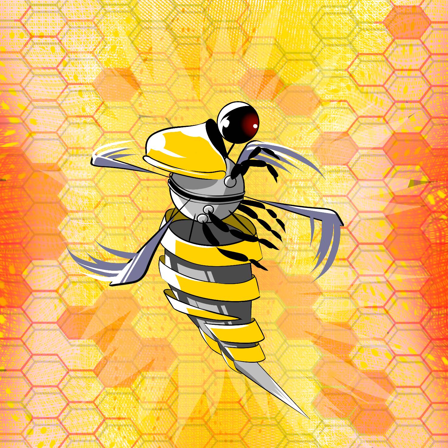 Bee Deviantart Style Bee by laguaridadigital on DeviantArt