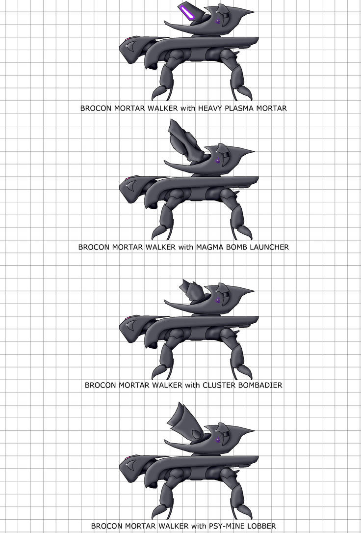 Brocon Example Brocon Mortar Walker by Vesuvius-Dragon on DeviantArt