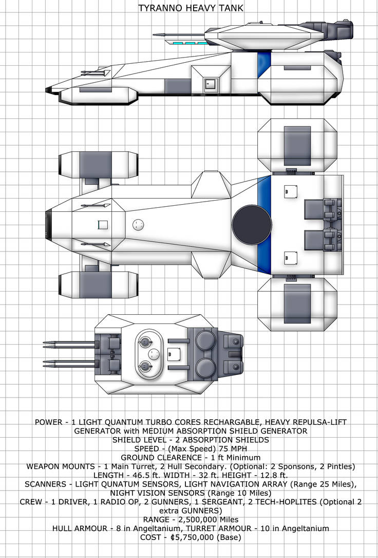 Tyranno Heavy Tank by Vesuvius-Dragon on DeviantArt