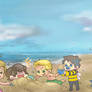 [SPN] as babies at the beach