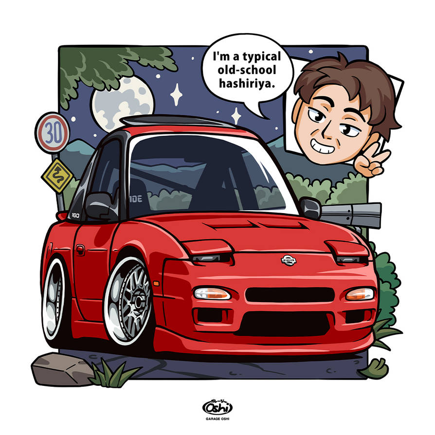 Chibi R32 Car K-Style 180sx chibi car by garageoshi on DeviantArt