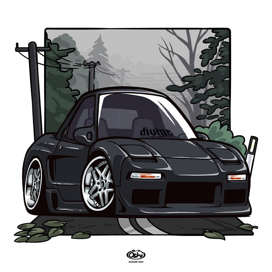 Chibi R32 Car DIVINEMEDIA'S Acura NSX chibi car by garageoshi on DeviantArt