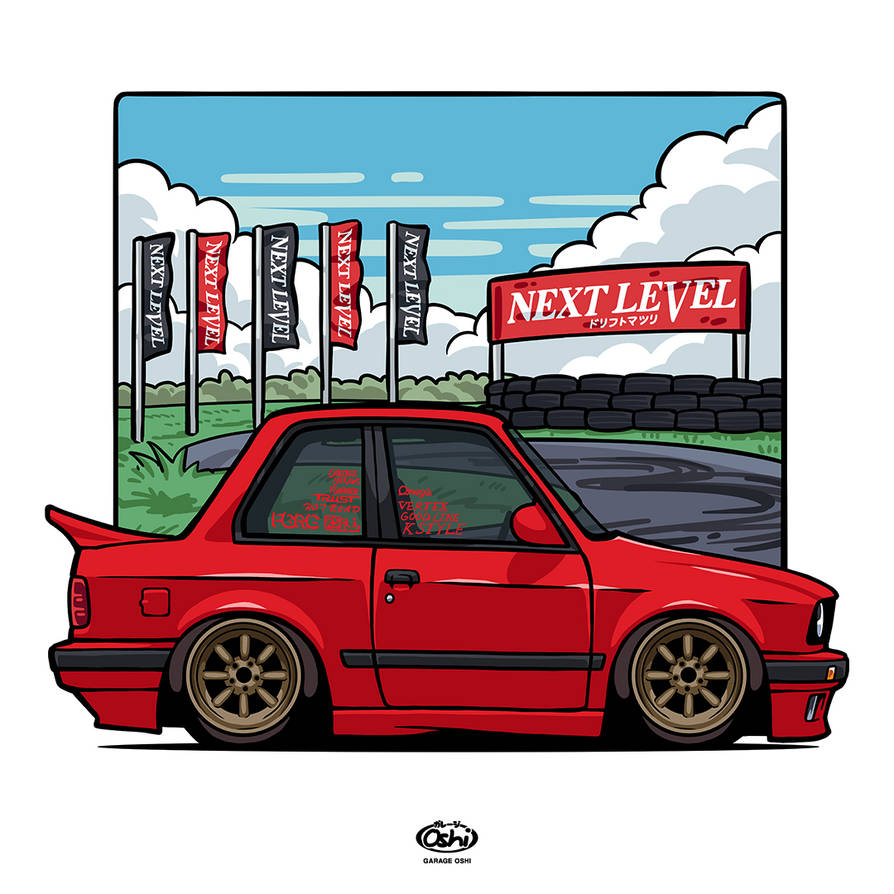Chibi R32 Car BMW E30 chibi car by garageoshi on DeviantArt