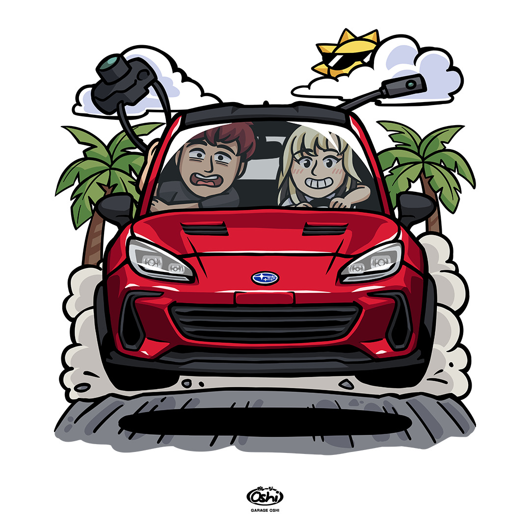 Car Racer Chibi Spamsubie's Subaru BRZ chibi car by garageoshi on DeviantArt