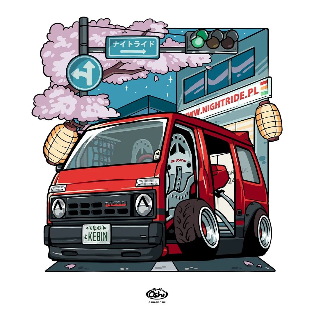 Nightride's Kevin chibi car by garageoshi on DeviantArt