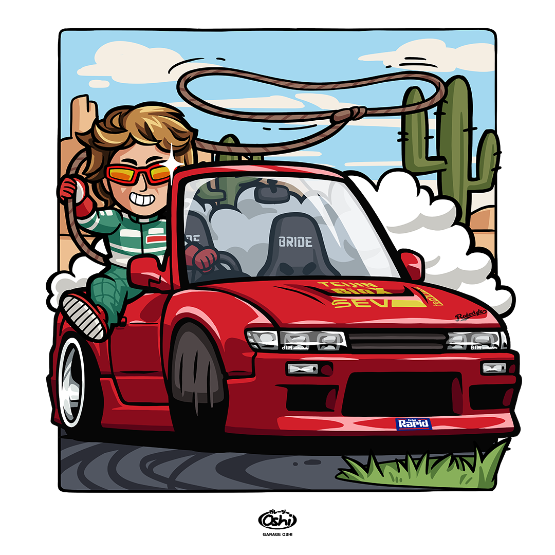 Chibi Character Racing Rodeo Drift chibi car by garageoshi on DeviantArt
