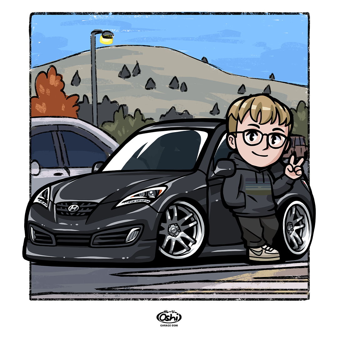 Car Racer Chibi Style Hyundai Genesis Coupe chibi car by garageoshi on DeviantArt