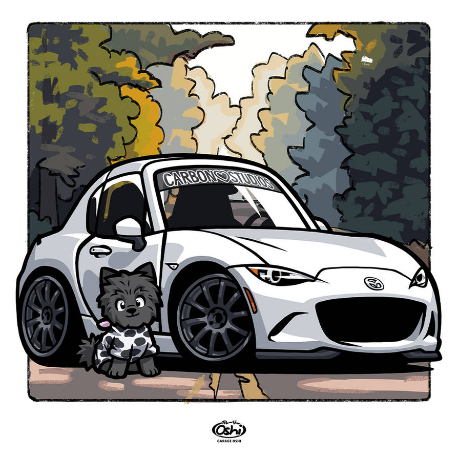 Car Racer Chibi Mazda Miata (ND) chibi car by garageoshi on DeviantArt
