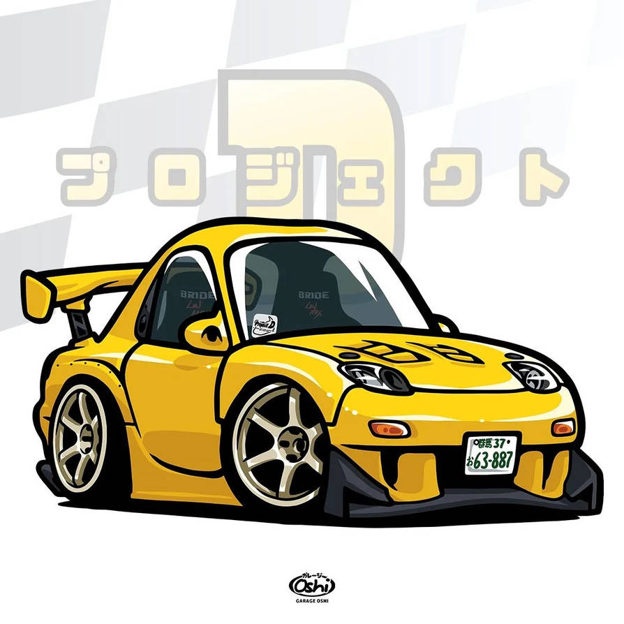 Project D Mazda RX-7 FD3S by garageoshi on DeviantArt