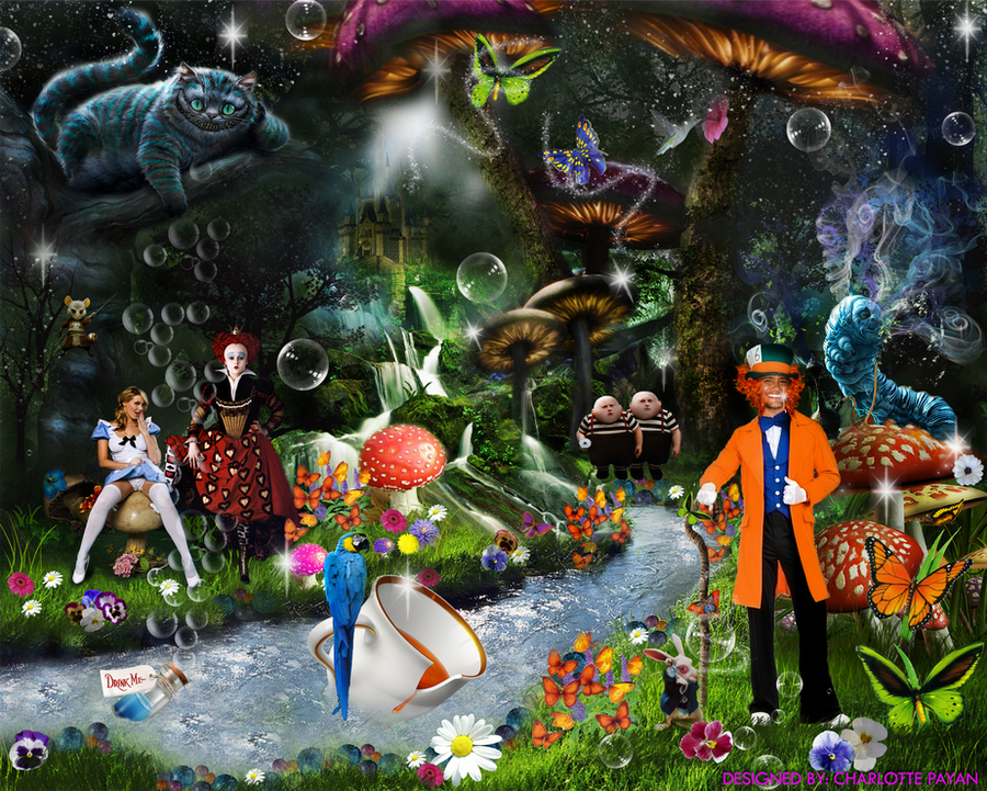 Alice Wonderland Fantasy Art