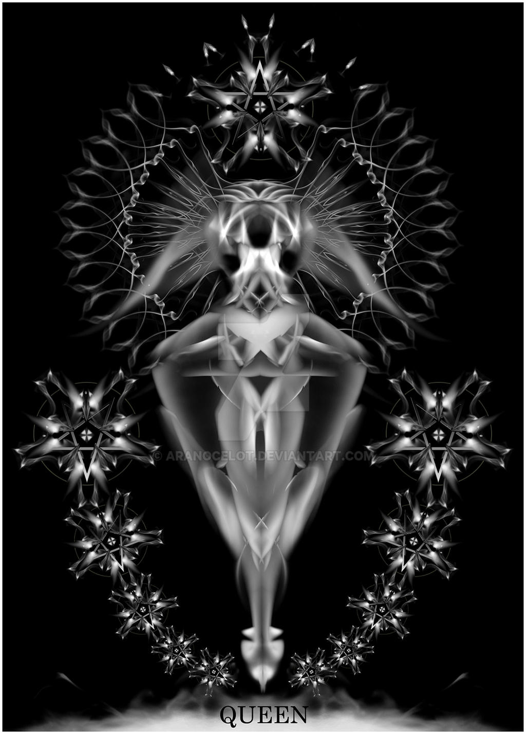 Queen of Pentacles by aranocelot on DeviantArt