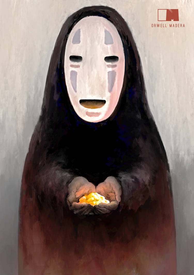 No Face fan art by orwellmadera on DeviantArt