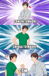 CTM meme - ChilexMexico - Latin Hetalia