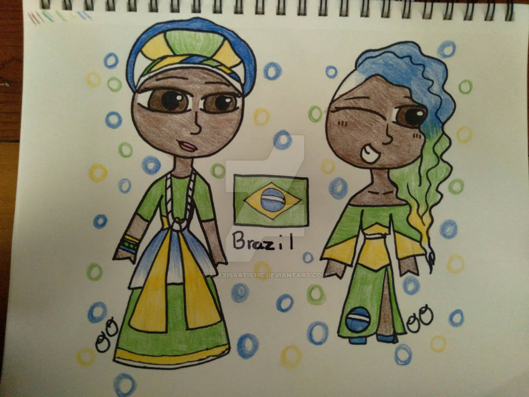 Humanized!: Brazil by AlexisArtistic on DeviantArt