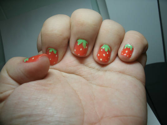 Strawberry Nails