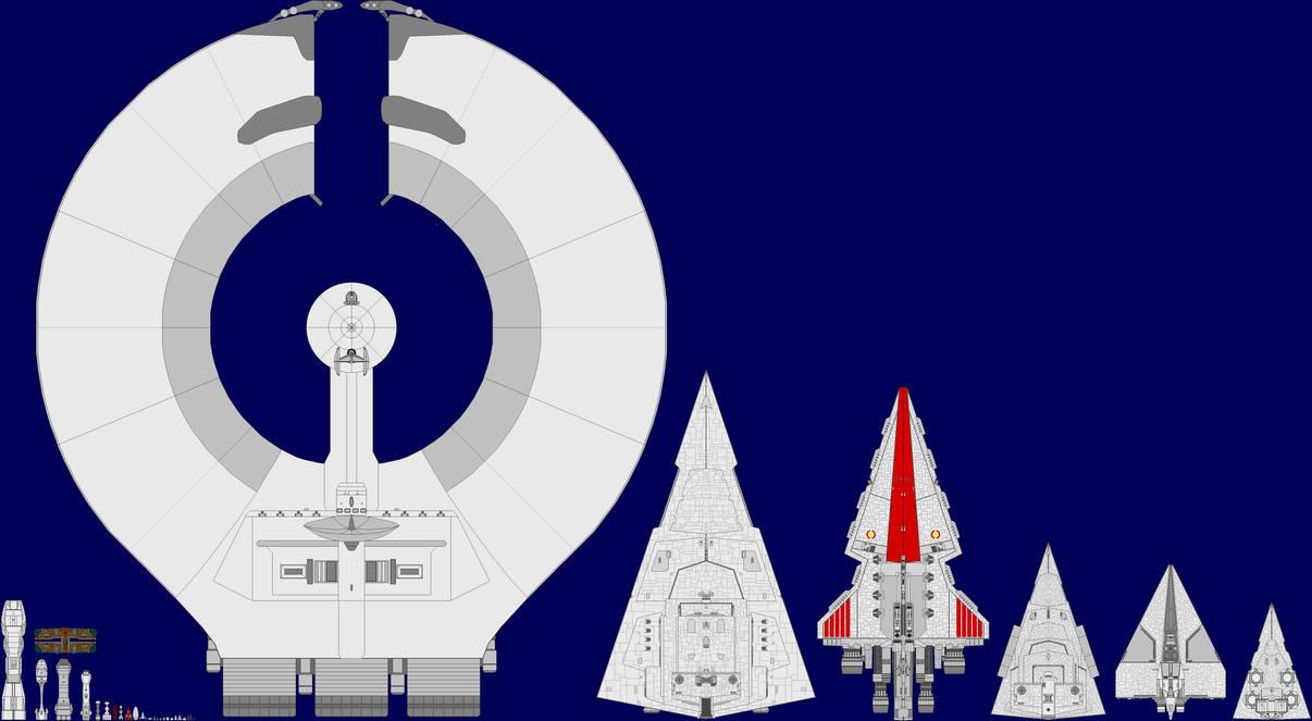 Star Wars Ships by captshade