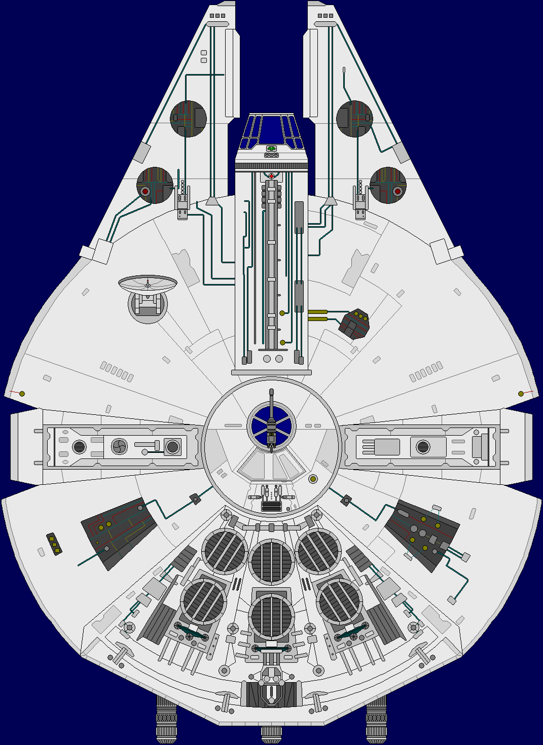 YT-1300-C Freighter - Stock