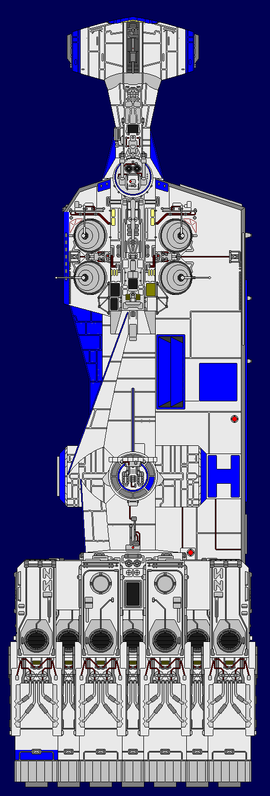 Corellian Corvette With Hanger